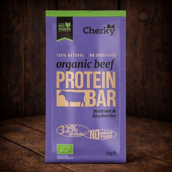 CHERKY PROTEIN BAR · Cékla, áfonya 35g